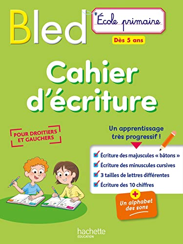 BLED Cahier d'écriture