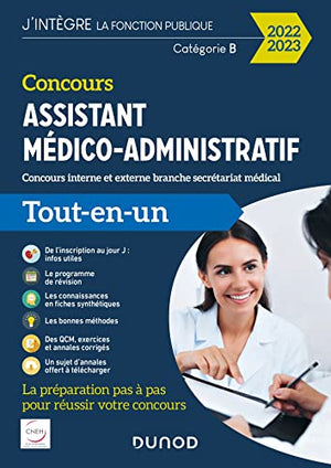 Concours Assistant médico-administratif catégorie B