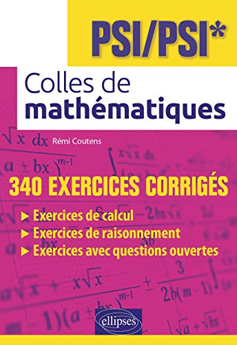 Colles de mathématiques PSI/PSI*