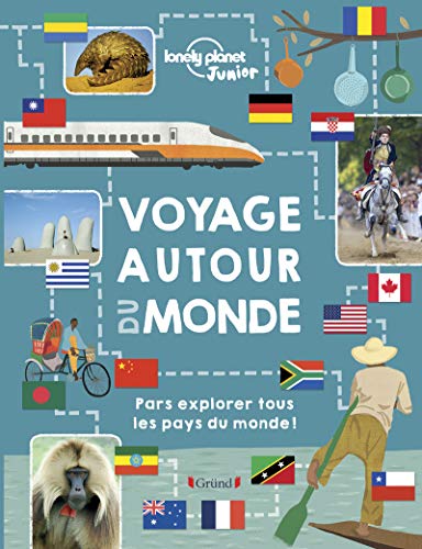 Voyage autour du monde – Beau livre et guide jeunesse des 200 pays – À partir de 8 ans