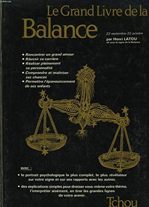 Le Grand livre de la Balance