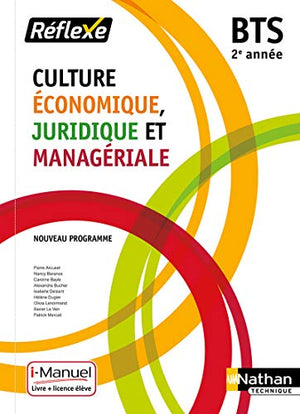 Culture économique, juridique et managériale - BTS 2e année