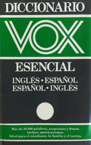 Diccionario vox-harrap's esencial ingles-español, español-ingles