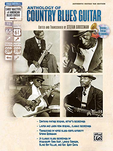 Grossman country blues anth tab bk livre sur la musique