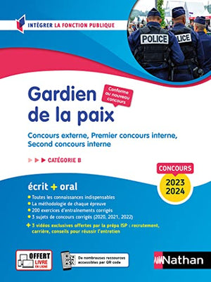 Concours Gardien de la paix Catégorie B