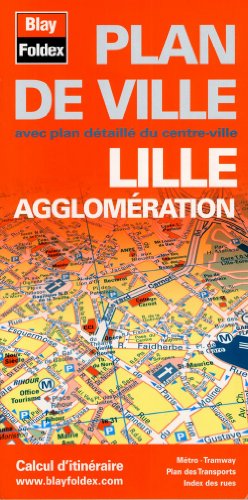 Plan de Lille et de son agglomération