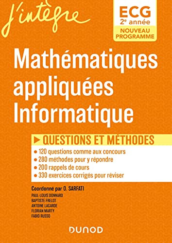 ECG 2 - Mathématiques appliquées, informatique: Questions et méthodes