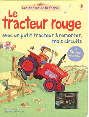 Le tracteur rouge