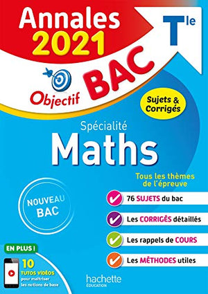 Annales bac 2021 spé maths Term