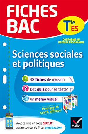 Fiches bac Sciences sociales et politiques Tle ES