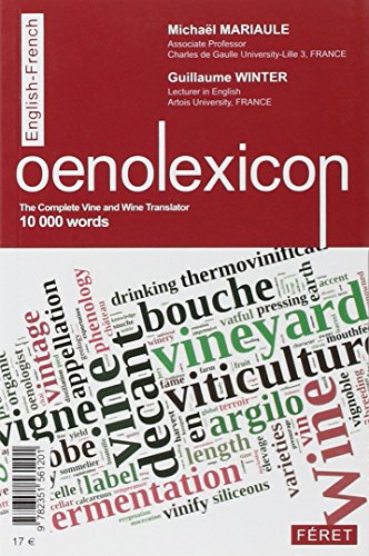 Oenolexique, les 10 000 mots du vin de A à Z