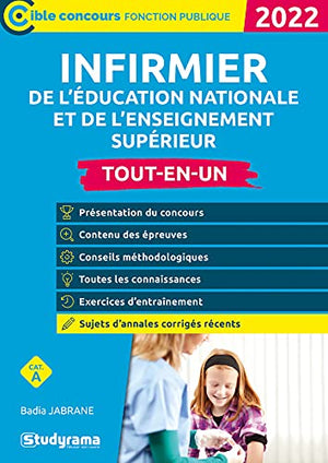 Infirmier de l'éducation nationale et de l'enseignement supérieur: 2022