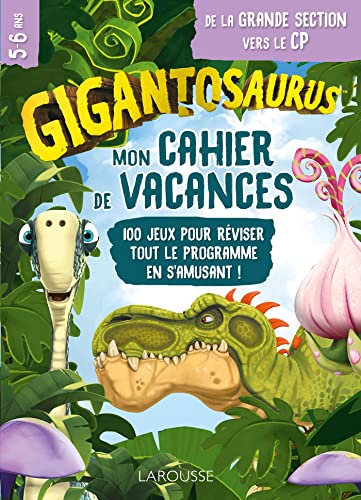 Mon cahier de vacances Gigantosaurus GS-CP