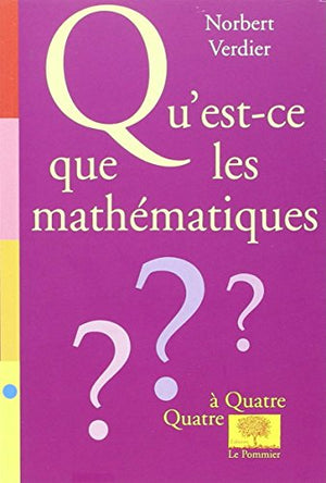 Qu'est-ce que les mathématiques ?