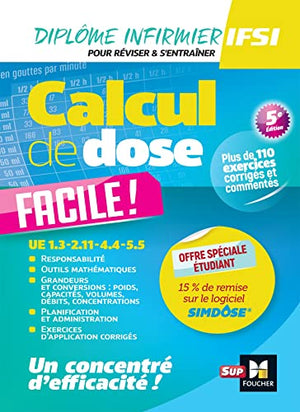 Calcul de dose facile - Infirmier en IFSI - DEI