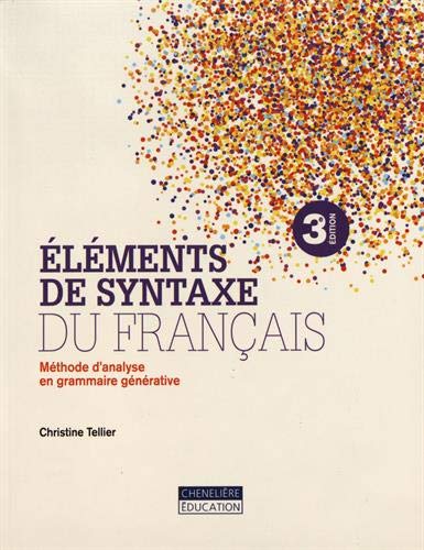 Eléments de syntaxe du français