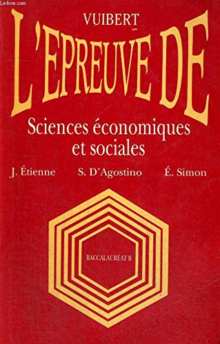 L'épreuve de sciences économiques et sociales