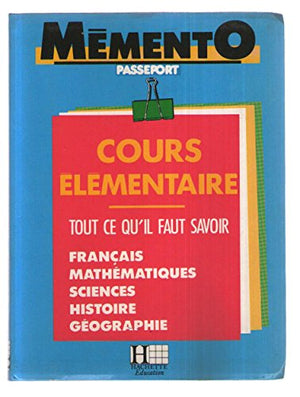 MEMENTO PASSEPORT COURS ELEMENTAIRE