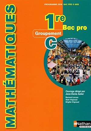 Mathématiques 1re Bac Pro