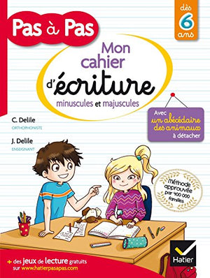 Mon cahier d'écriture minuscules et majuscules