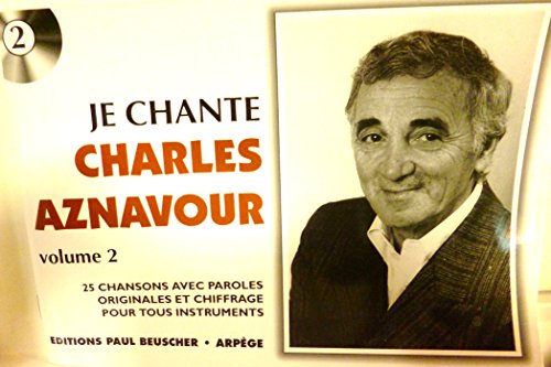 Partition : Je chante Aznavour volume 2