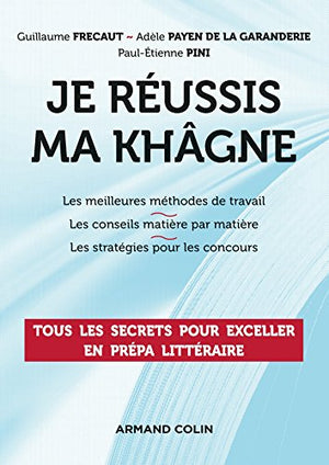 Je réussis ma khâgne