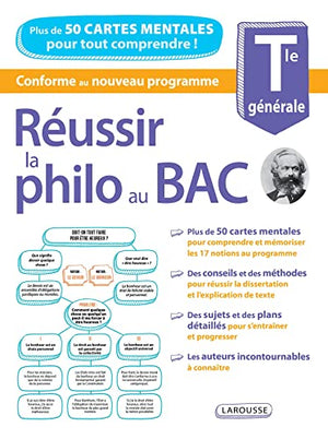 Réussir la philo au bac, avec des cartes mentales