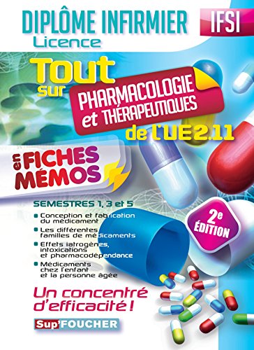 IFSI - Tout sur Pharmacologie et Thérapeutiques de l'UE 2.11 - Diplôme infirmier