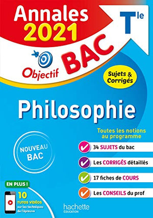 Annales Bac 2021 Philosophie Term