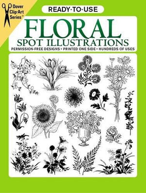 Ready-to-use Floral Spot Illustrations