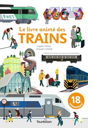 Le livre animé des trains