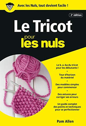 Le Tricot Poche Pour les Nuls