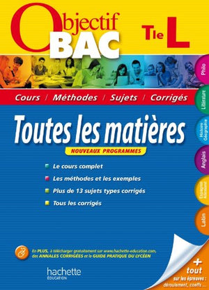 Toutes les matières Tle L