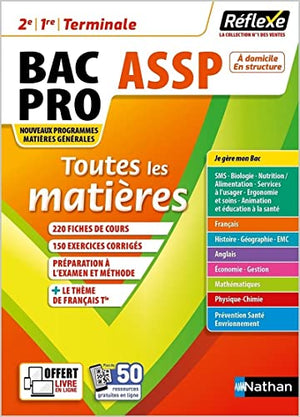 Toutes les matières - Bac Pro ASSP - Réflexe - 2024