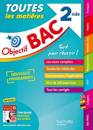 Objectif Bac - Toutes les matières 2nde