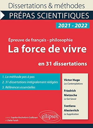 La force de vivre en 31 dissertations