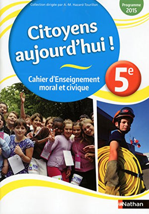 Cahier d'enseignement moral et civique 5e