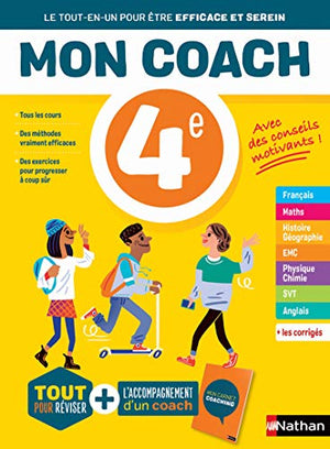 Mon coach - Toutes les matières 4e