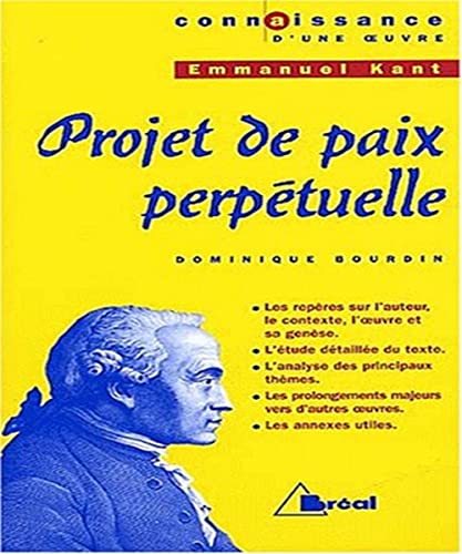 Projet de paix perpétuelle d'Emmanuel Kant