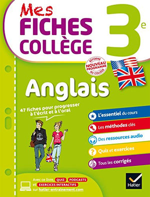 Mes fiches collège Anglais 3e