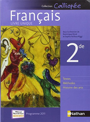 Français 2de - Programme 2011