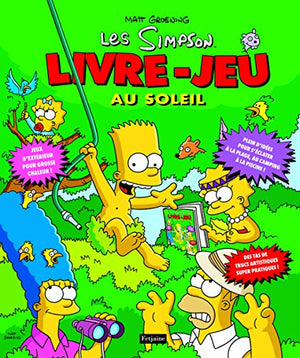 Les Simpson. Livre jeu au soleil