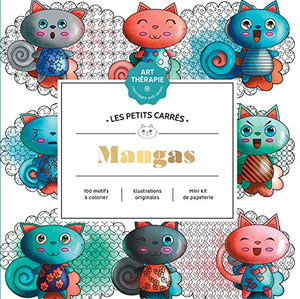 Les Petits Carrés d'Art-thérapie Mangas