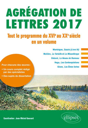 Agrégation de Lettres 2017