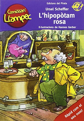 L'hipopòtam rosa: Llibre infantil per a nens de 8 anys amb enigmes per resoldre anant davant del mirall! Llibre per nens en català (Comissari Llampec)
