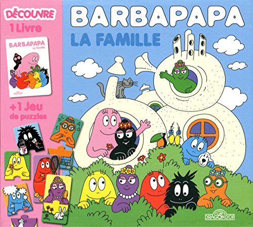 Barbapapa - Boîte d'éveil - La Famille - Coffret 1 livre et 1 jeu - Dès 3 ans