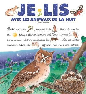 Je lis avec les animaux de la nuit