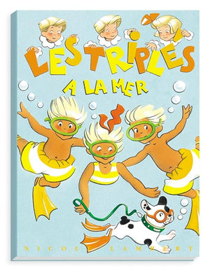 Les triplés à la mer