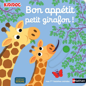 Bon appétit petit girafon !