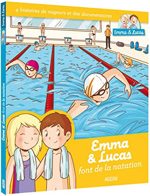 emma et lucas - la natation